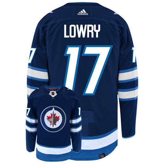 Adam Lowry Winnipeg Jets Adidas Primegreen Authentic NHL Hockey Jersey