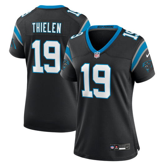 Adam Thielen Carolina Panthers Nike Women's Team Game Jersey - Black