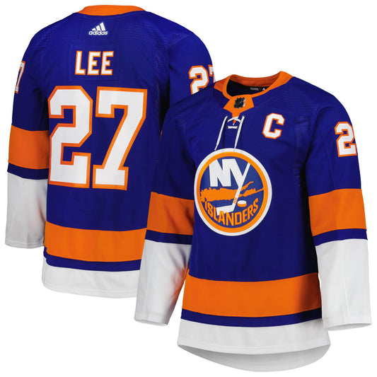 Anders Lee New York Islanders adidas Home Primegreen Authentic Pro Player Jersey - Royal