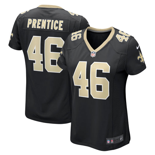 Adam Prentice New Orleans Saints Nike Women's Game Player Jersey - Black