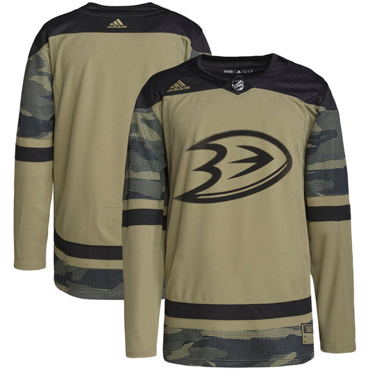 Anaheim Ducks adidas Military Appreciation Team Authentic Practice Jersey - Camo